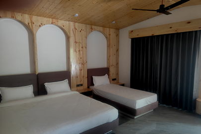 Luxury Couples Room at SNG River Resort Rishikesh